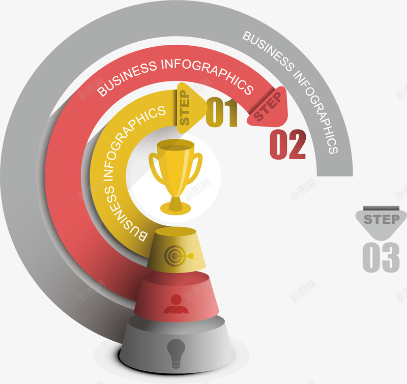 奖杯图表png免抠素材_新图网 https://ixintu.com ppt元素 几何 奖杯 数据