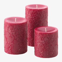 3件套香味块状蜡烛高清图片