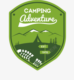 露营logo精美旅游企业logo图标高清图片
