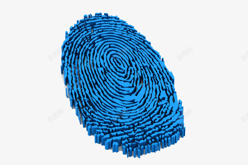 蓝色手指指纹png免抠素材_新图网 https://ixintu.com 卡通手绘 手指 手臂 指纹 蓝色手指 装饰图案 躯干