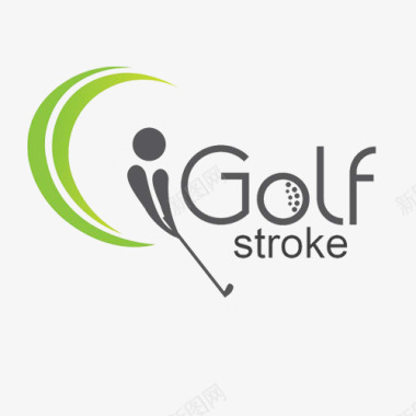 高尔夫logo片图标图标