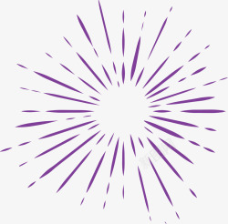 紫色射线线条矢量图素材