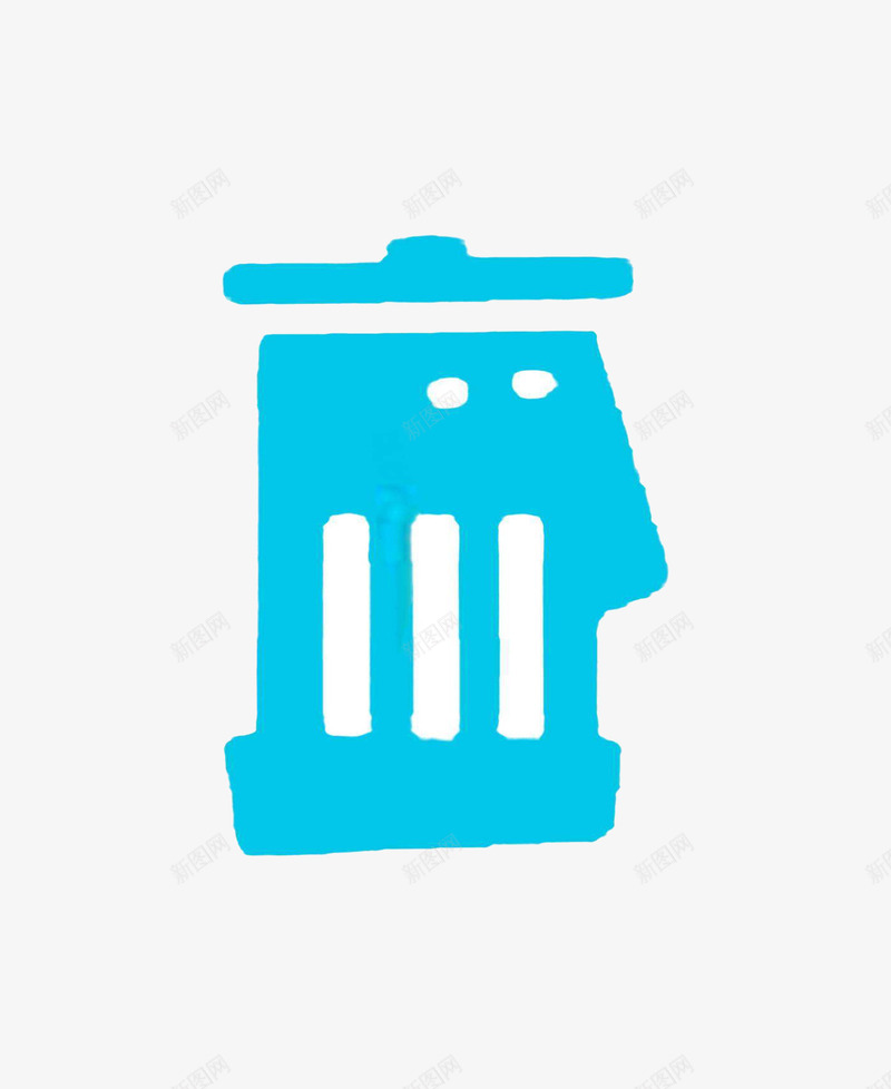 垃圾桶系列2图标png_新图网 https://ixintu.com 可回收物 垃圾分类 垃圾桶 干垃圾 干垃圾湿垃圾 有害垃圾 湿垃圾 环保