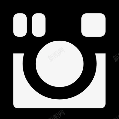 Instagram照片的相机符号图标图标