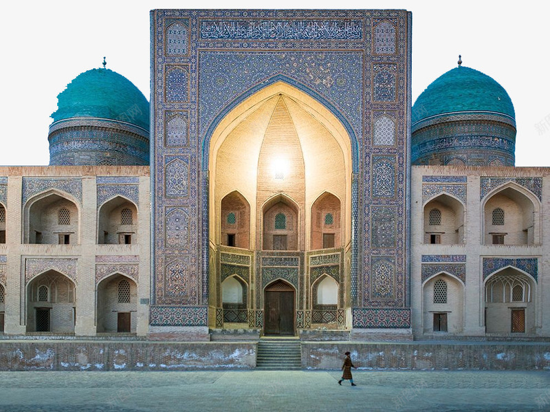布哈拉古城清真寺png免抠素材_新图网 https://ixintu.com 各地名著 旅游风景照片 著名建筑