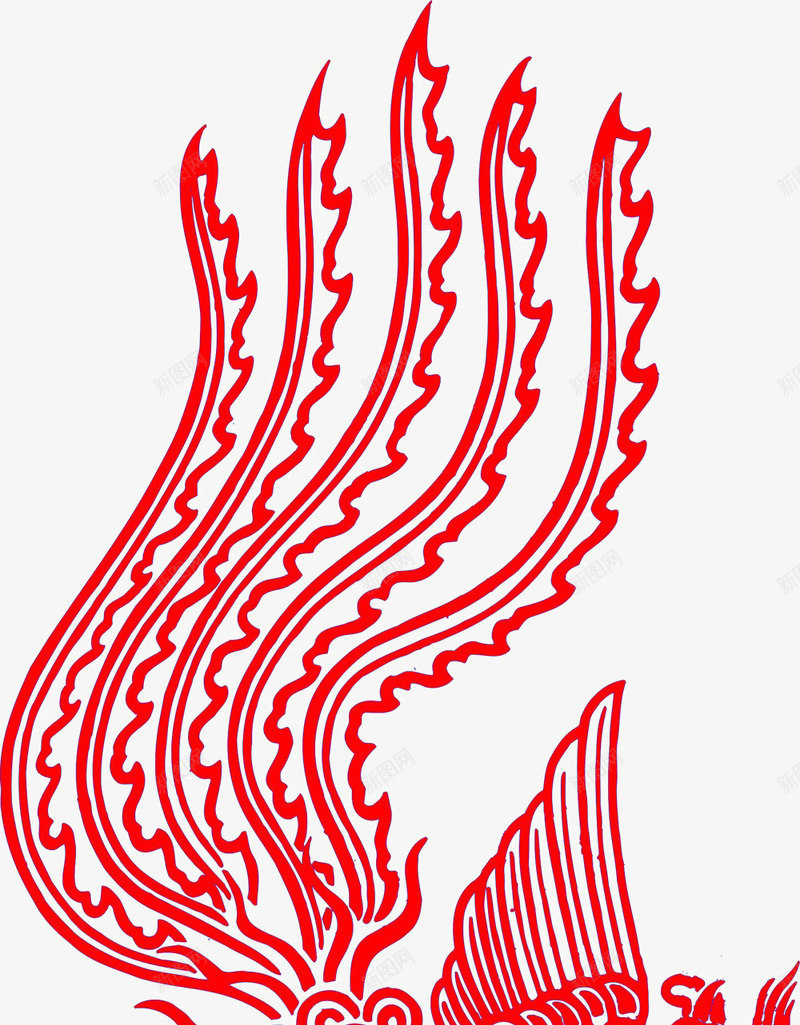 中国风花纹传统文化镂空剪纸png免抠素材_新图网 https://ixintu.com 中国风 传统文化 剪纸 剪纸素材 花纹 镂空