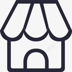 体验店线性体验店线性图标高清图片