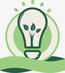 环保知识世界知识产权日绿色灯泡高清图片