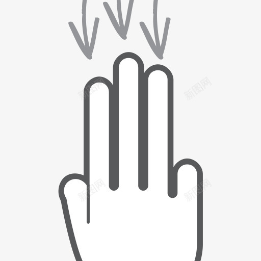 下来手指手势手互动滚动刷卡交互图标png_新图网 https://ixintu.com Down finger gesture hand interactive scroll swipe 下来 下来手指手势手互动滚动刷卡交互式手势包免费下载 互动 刷卡 手 手势 手指 滚动