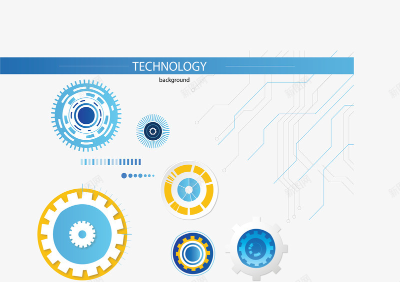 彩色齿轮科技花纹矢量图ai免抠素材_新图网 https://ixintu.com 彩色齿轮 矢量png 科技感 科技花纹 科技齿轮 齿轮 矢量图