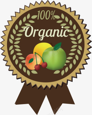 卡通水果品质logo矢量图图标图标