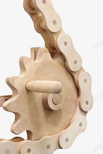 木质齿轮链条png免抠素材_新图网 https://ixintu.com 木质 艺术品 链条 齿轮
