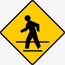 路标志我们人行横道symbols-icons图标png_新图网 https://ixintu.com crosswalk road sign us 人行横道 我们 标志 路