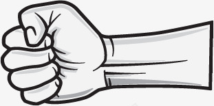 手绘握拳企业团队背景png免抠素材_新图网 https://ixintu.com 企业 团队 背景 设计