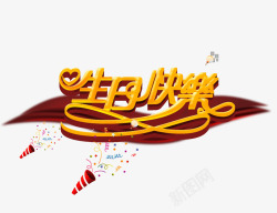 派对祝福生日快乐高清图片