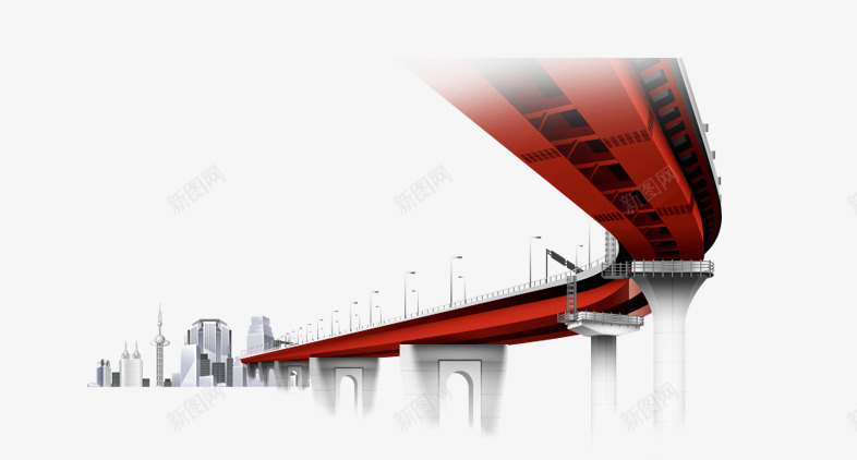 高架桥png免抠素材_新图网 https://ixintu.com banner banner素材 企业 桥梁 红色 高架桥