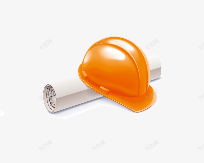 工地中的工人帽png免抠素材_新图网 https://ixintu.com 安全帽 文案 绘制 绘纸