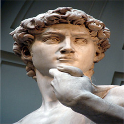 雕塑大卫大卫头部雕塑高清图片