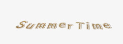 summertime字体素材