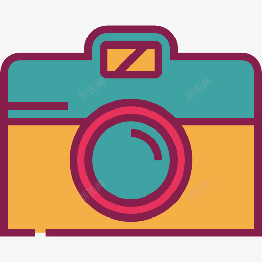 相机图标png_新图网 https://ixintu.com 图片 技术 数字照片的相机 照片 生日 界面 相机 聚会