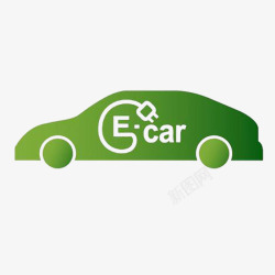 绿色充电汽车节能环保素材