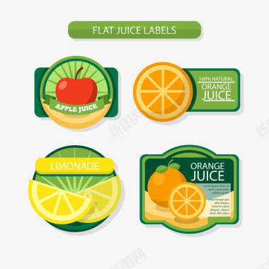 水果标签矢量图图标图标