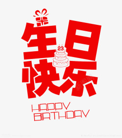 英语周海报生日快乐高清图片