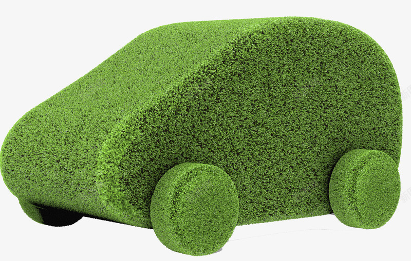 绿色环保汽车png免抠素材_新图网 https://ixintu.com 无污染 汽车 环保 高密度海绵