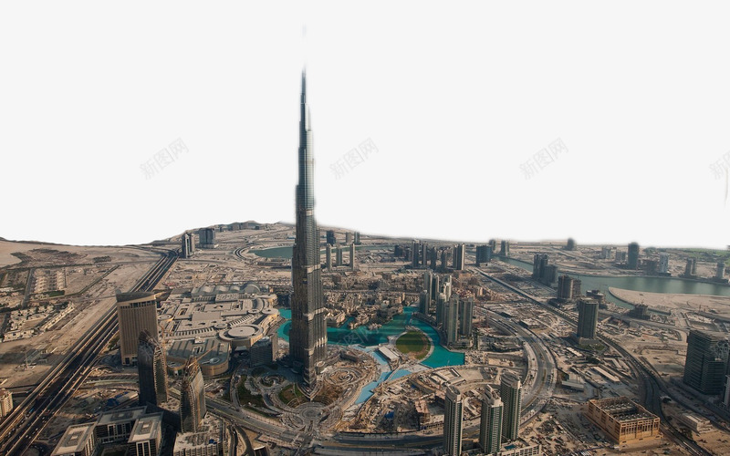 迪拜著名摩天大楼png免抠素材_新图网 https://ixintu.com 各地名著 旅游风景照片 著名建筑