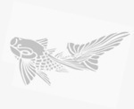 创意复古剪纸风格在水里的小金鱼png免抠素材_新图网 https://ixintu.com 创意 剪纸 复古 金鱼 风格