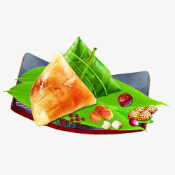 粽子枣子端午食物高清图片