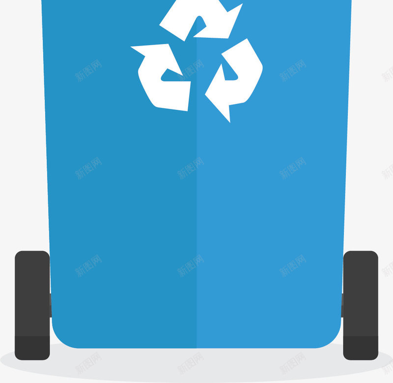 废纸垃圾箱png免抠素材_新图网 https://ixintu.com 垃圾箱 垃圾箱标志 垃圾箱标签 废纸 标志 环保垃圾箱 环境保护