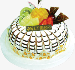 生日快乐图片生日快乐水果蛋糕高清图片