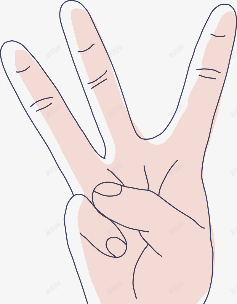 伸出的手指png免抠素材_新图网 https://ixintu.com 卡通 卡通手 手 手势 手势矢量图 手指 手指图 手掌 手绘手 拳头 指示 简单的手
