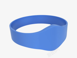 蓝色装饰用品手环橡胶制品实物素材