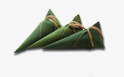 端午节粽子节日元素绿色食品素材