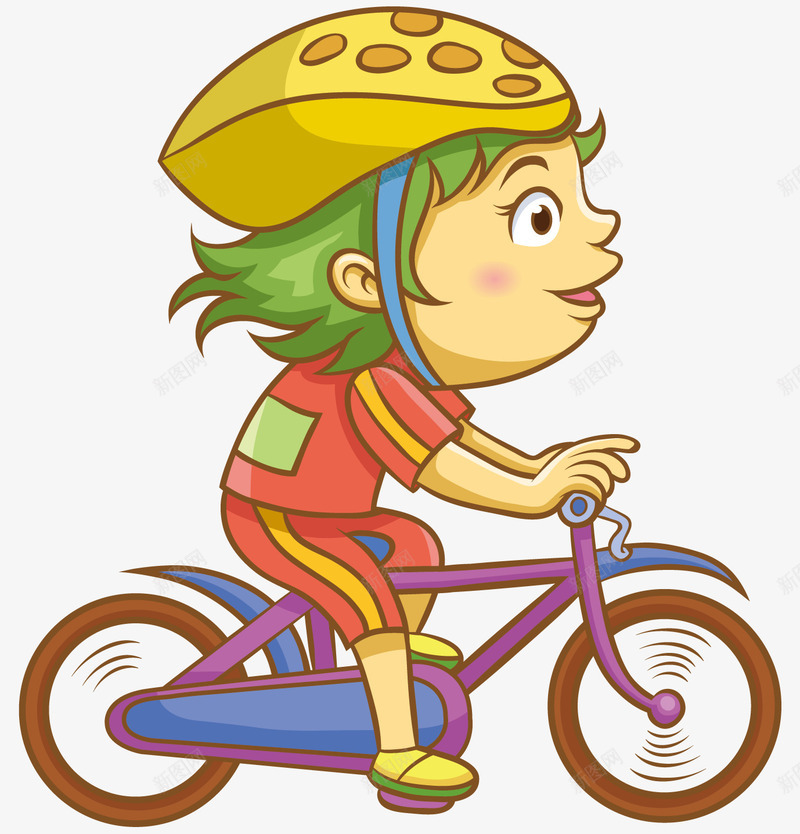 骑车的儿童png免抠素材_新图网 https://ixintu.com 人物 孩子 赛车 运动 锻炼
