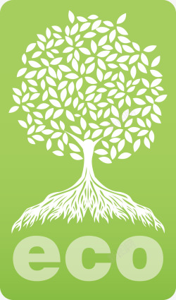 保护大树绿色大树标志高清图片