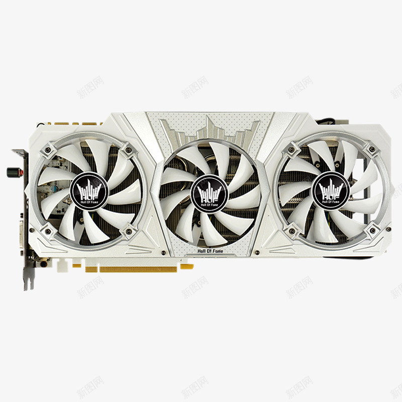 影驰GTX1070名人堂显卡png免抠素材_新图网 https://ixintu.com PNG图片 影驰GTX1070名人堂显卡 显卡 电脑配件