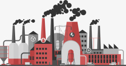 污染工厂世界环境日保护环境高清图片
