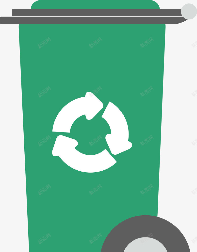 绿色回收垃圾桶图标png_新图网 https://ixintu.com 低能耗 回收图标 垃圾桶 环保 环保图标 矢量图标 矢量绿色环保图标 绿色 绿色图标 绿色环保 绿色环保图标 绿色矢量图标 节能环保