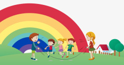 七彩虹童年游戏高清图片