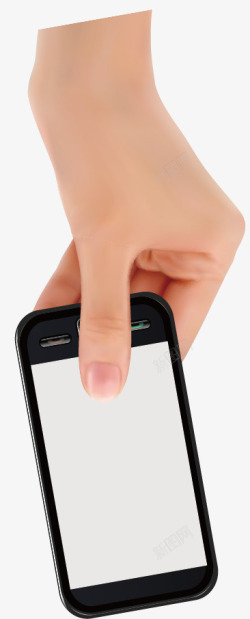 细白嫩滑黑色电话手指嫩滑肌肤矢量图高清图片