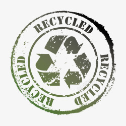 循环排版可回收利用图标高清图片