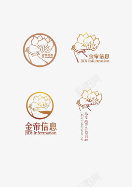 佛教金帝LOGO图标图标