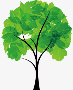 绿色环保素材绿色环保小树高清图片