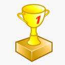 数量奖杯赢得PLASTICXP图标png_新图网 https://ixintu.com 1 number trophy win 奖杯 数量 赢得