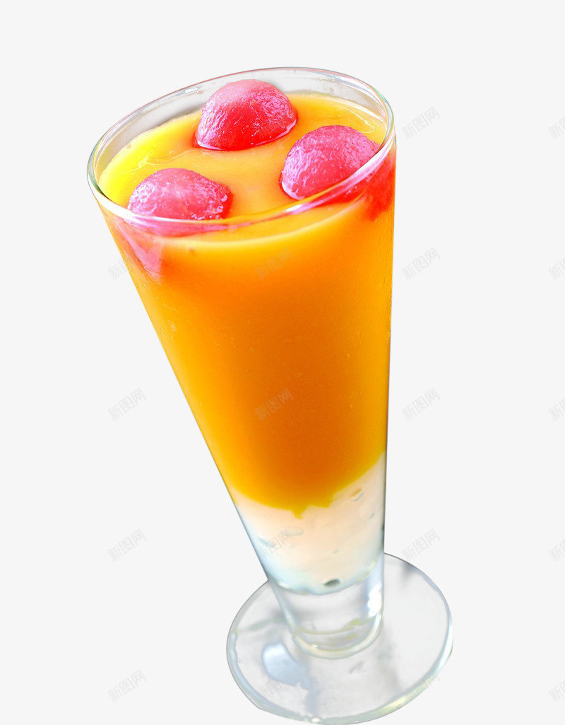 芒果果昔png免抠素材_新图网 https://ixintu.com 产品实物 冰爽 冷饮 夏日 芒果果昔 酷饮