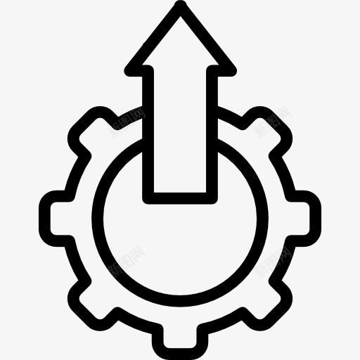 设置符号和箭头一圈图标png_新图网 https://ixintu.com SEO全 圈 循环 接口 箭头 设置 配置 齿轮