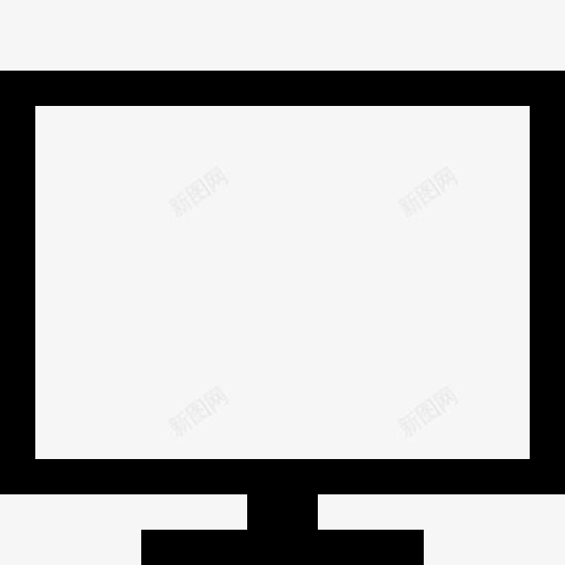 电脑显示器标志图标png_新图网 https://ixintu.com 显示器 电脑